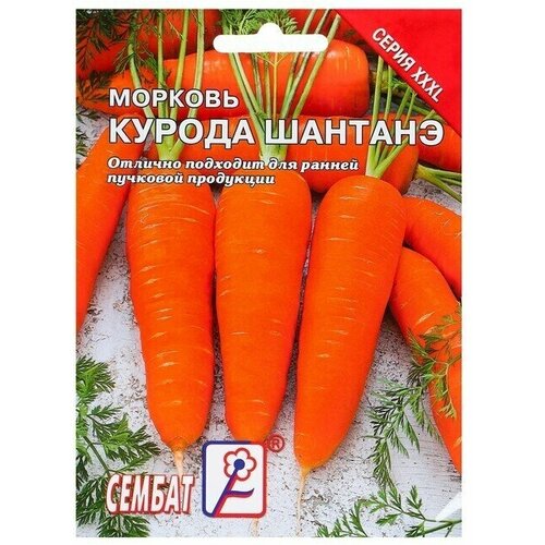 Семена ХХХL Морковь Курода Шантанэ, 10 г 6 упаковок морковь шантанэ курода 1 г семян vita green