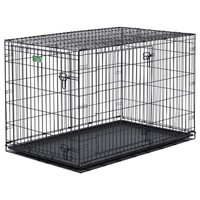 Клетка для собак Midwest iCrate 1536DD 91х58х63 см черный