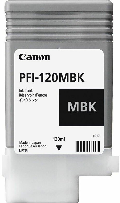 Картридж Canon PFI-120BK Black/Черный