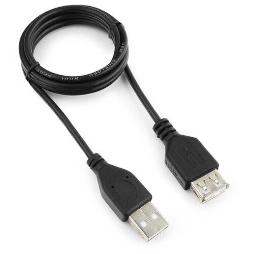 фото Удлинитель Гарнизон USB - USB (GCC-USB2-AMAF) 1 м черный