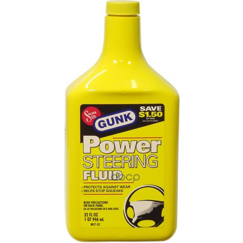 Жидкость Гидроусилителя Gunk Power Steering Fluid M2732 946 Мл M2732 Gunk арт. M2732