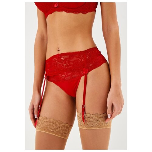 фото Пояс luce del sole 1281, красный, 44