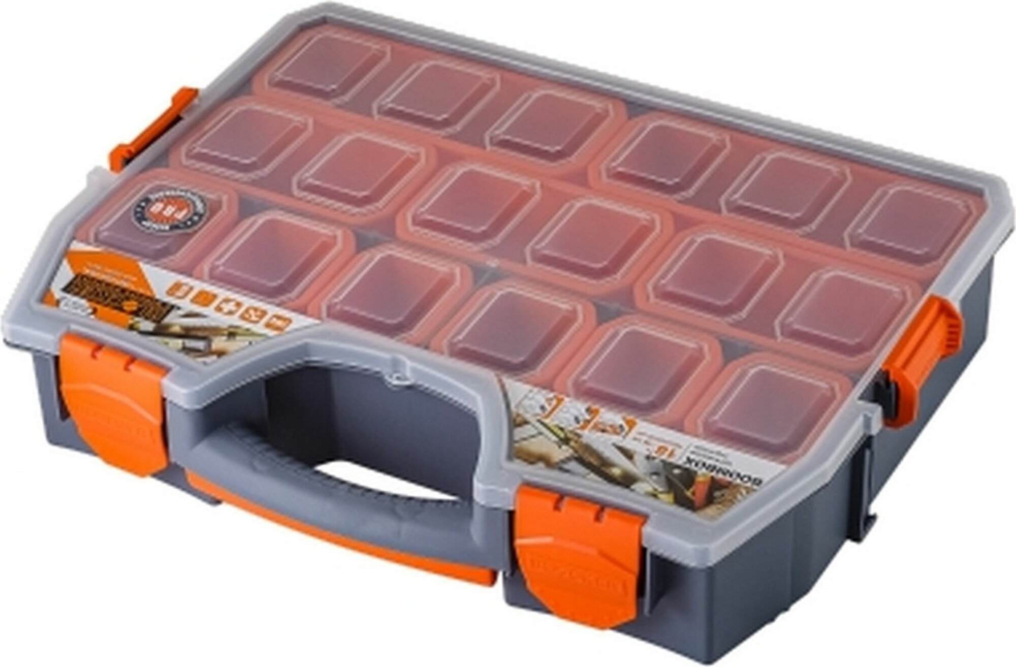 Ящик-органайзер универсальный BLOCKER Boombox АБС-пластик 462х365х92 мм