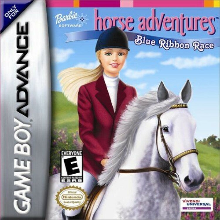 Приключение Барби лошадей: Голубая лента (Barbie Horse Adventures: Blue Ribbon Race) Русская версия (GBA)