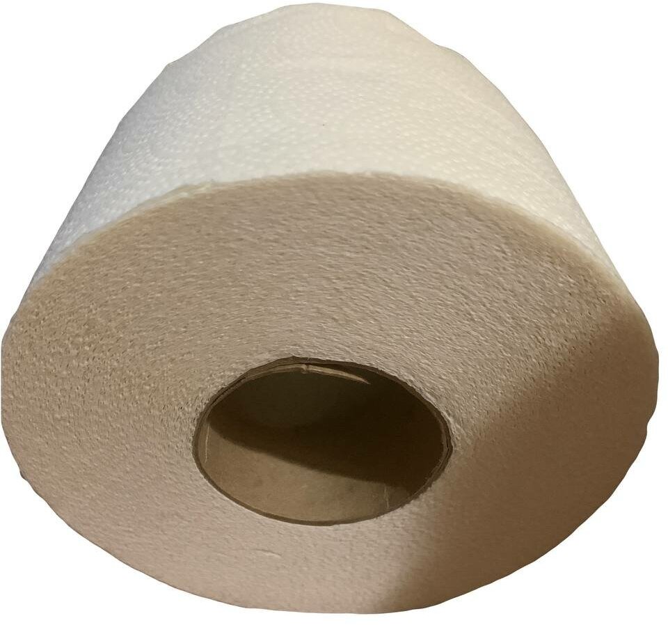 Туалетная бумага "Белое облачко" 50метров в рулоне с втулкой,2 слоя.