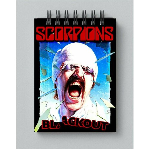 Блокнот Scorpions № 9 блокнот scorpions 12