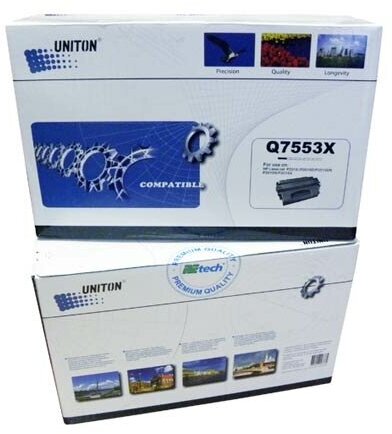 Картридж Uniton Premium Q7553X черный совместимый с принтером HP