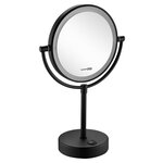 WasserKRAFT зеркало косметическое настольное K-1005 с подсветкой - изображение