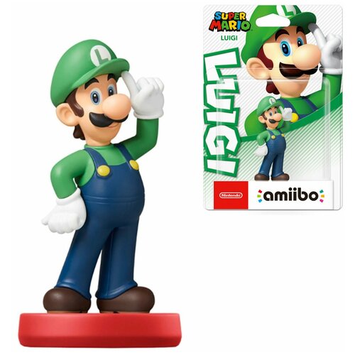 Amiibo: Интерактивная фигурка Луиджи (Luigi) (Super Mario Collection)