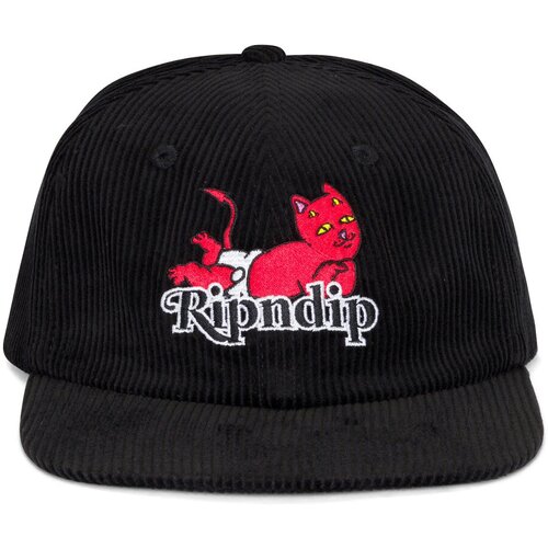 Кепка Ripndip Devil Babies 6 Panel чёрный, Размер ONE SIZE