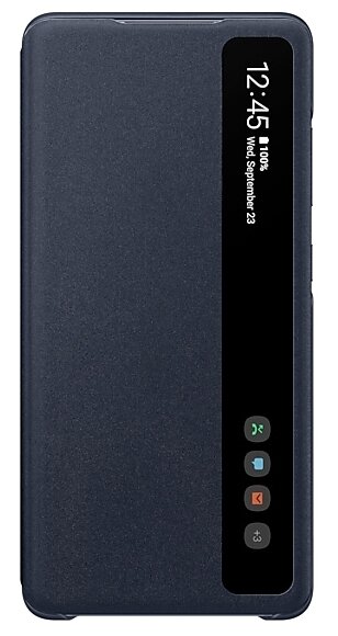 Чехол Samsung Smart Clear View Cover Galaxy S20 FE Синий