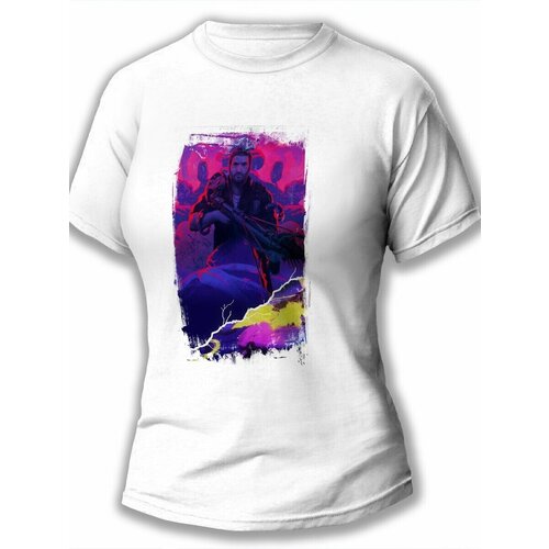 фото Футболка размер l, белый будь на стиле