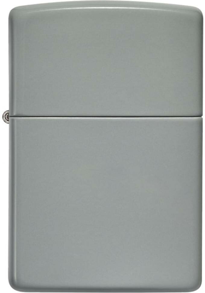 Зажигалка ZIPPO Classic Flat Grey 49452 - фотография № 9