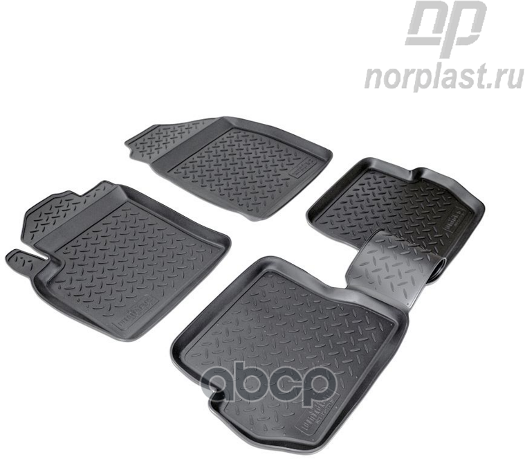 Коврики В Салон Полиуретан Norplast Ford Fiesta Черный Комплект Npl-Po-22-19 Ford Fiesta NORPLAST арт. NPL-Po-22-19