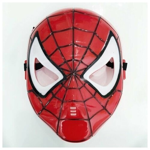 Маска Человек Паук Spider Man человек паук маска светящаяся spider man