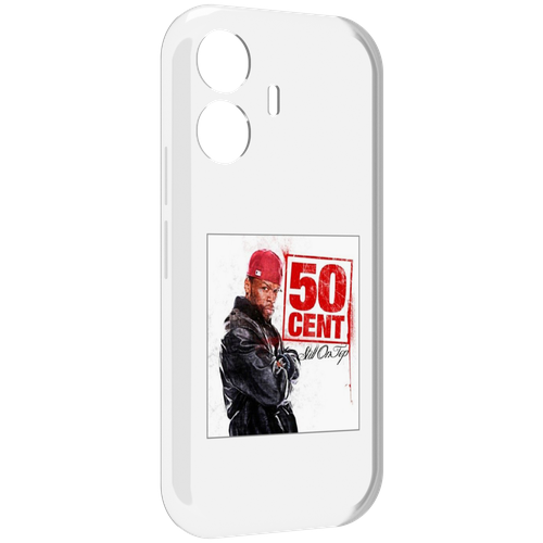 Чехол MyPads 50 Cent - Still On Top для Vivo Y77E / Vivo iQOO Z6 Lite задняя-панель-накладка-бампер чехол mypads 50 cent the kanan tape для vivo y77e vivo iqoo z6 lite задняя панель накладка бампер