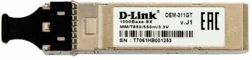 Модуль SFP D-link 311GT/A1A mini-GBIC 1000Base-SX MM, LC, 550m