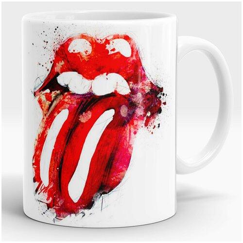 Кружка The Rolling Stones роллинг стоунз язык