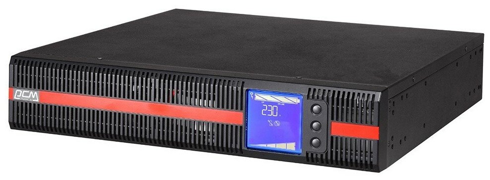 ИБП Powercom Macan MRT-2000-L [с двойным преобразованием, 2000 ВА, RS-232, SNMP, USB]