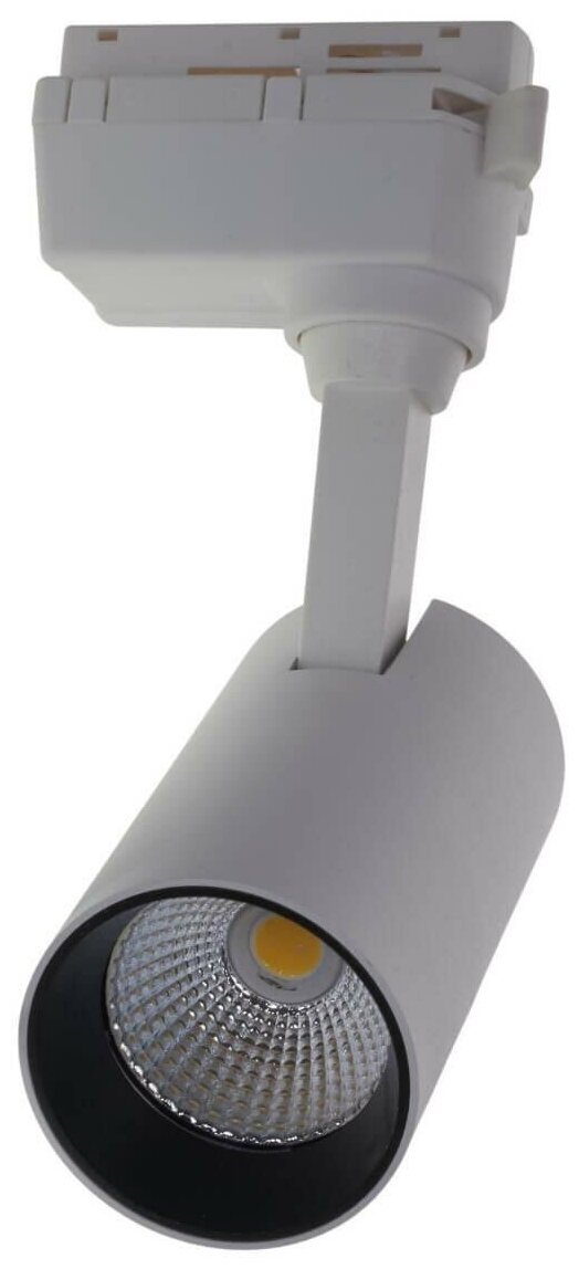 фото Трековый светодиодный светильник Volpe ULB-Q277 10W/4000К WHITE UL-00008045