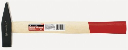 Изображение товара Молоток MATRIX 800гр с квадратным бойком с деревянной ручкой 10235