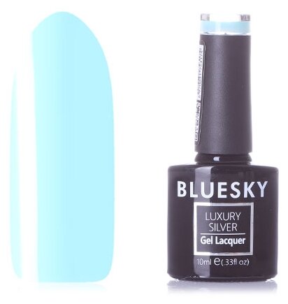 Bluesky, Гель-лак Luxury Silver №737