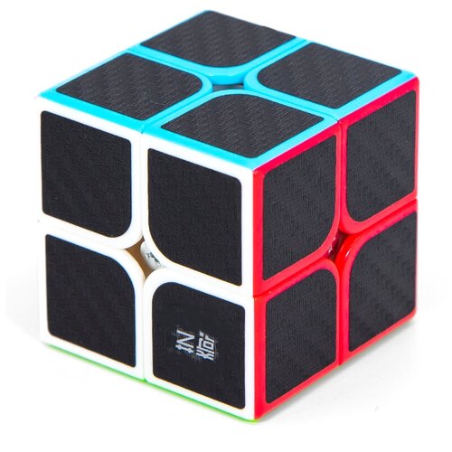 Кубик Рубика QiYi MoFangGe 2x2 QiDi W карбоновый qy warrior s 3x3x3 magic puzzle cube professional qidi s 2x2x2 stickerless speed qytoys cubes 2x2 3x3 cube toy for children