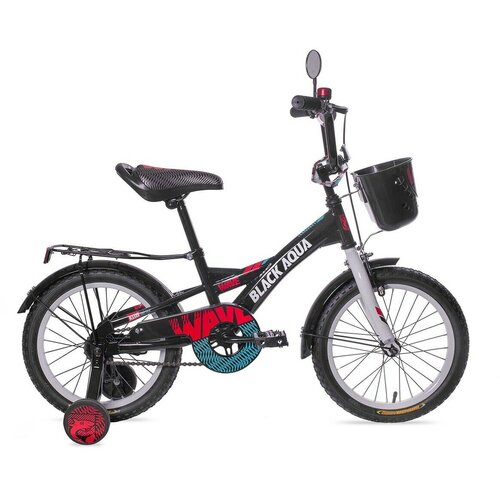 Детский велосипед Black Aqua Wave NEW 20 черно-красный 2020-2021 1209600₽