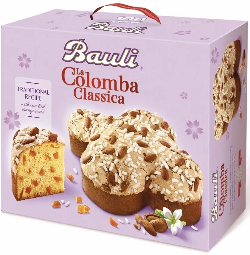 Кулич пасхальный Bauli La colomba с цукатами и миндалем 500 г