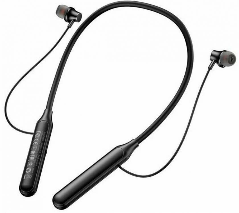 Беспроводные наушники BOROFONE BE56 Powerful sports, Bluetooth, 200 мАч, черный