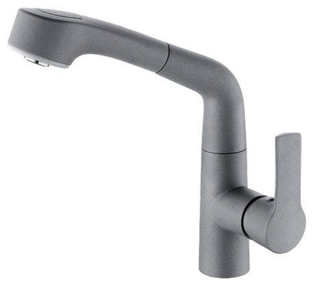 Смеситель для кухонной мойки Elghansa Kitchen 56A1767-Alumetallic