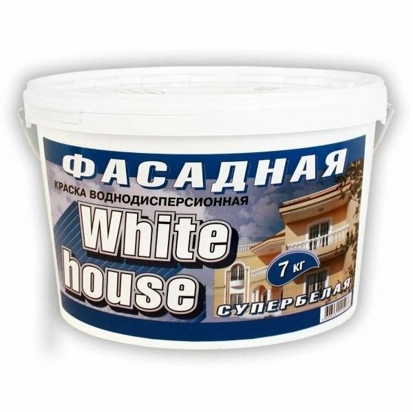 Краска вд White House фасадная 7 кг м/у*