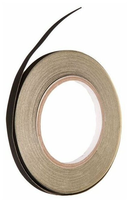 Acetate tape / Ацетатный тканевый скотч ширина 8 мм, черный