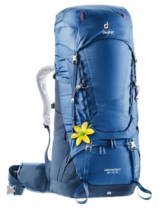 Рюкзак Deuter Aircontact 60 + 10 SL Steel-Midnight