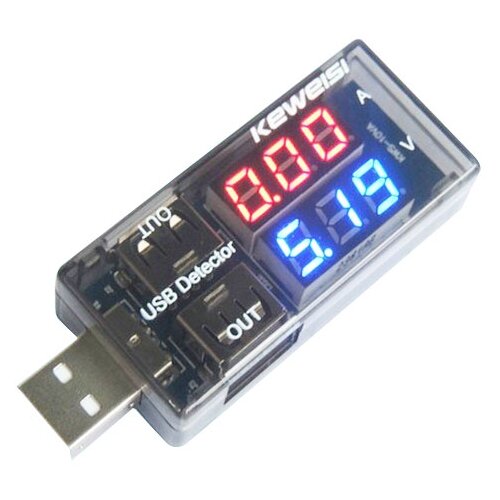 USB-мультиметр цифровой Keweisi KWS-10VA цифровой вольтметр амперметр keweisi kws ac300 100a