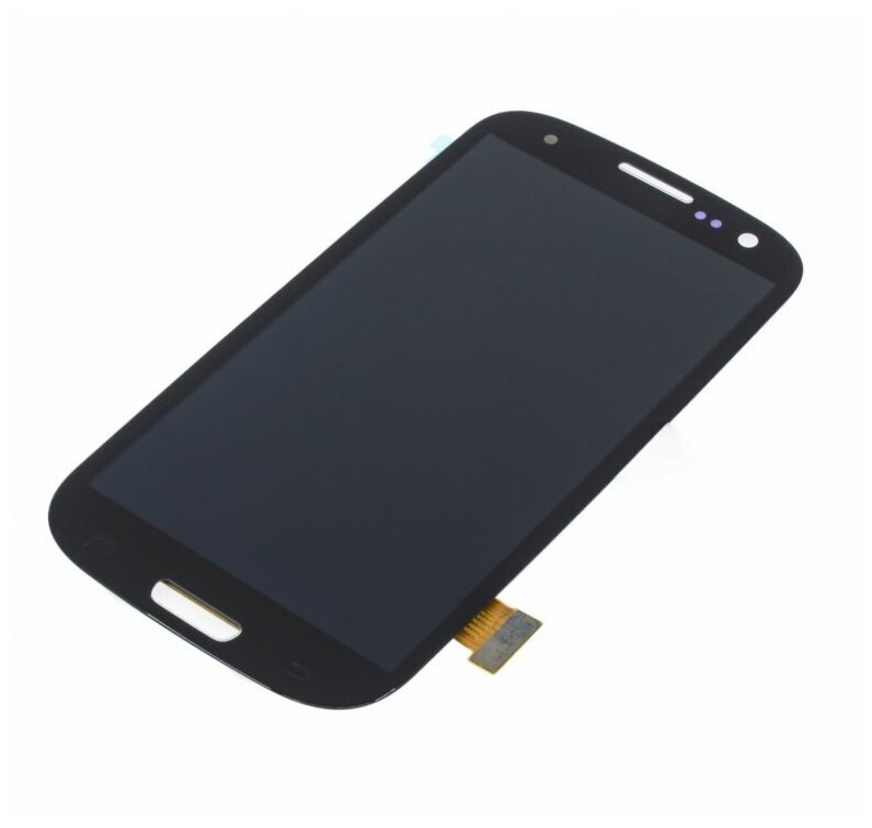 Дисплей для Samsung i9300 Galaxy S III (в сборе с тачскрином) черный AAA