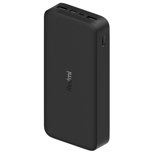 фото Аккумулятор xiaomi redmi power bank fast charge 20000, черный