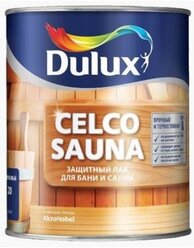 Лак Dulux Celco Sauna 20 водорастворимый бесцветный 1 л