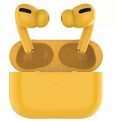 Наушники BarnHollis с микрофоном TWS BH-13 желтый 101000₽