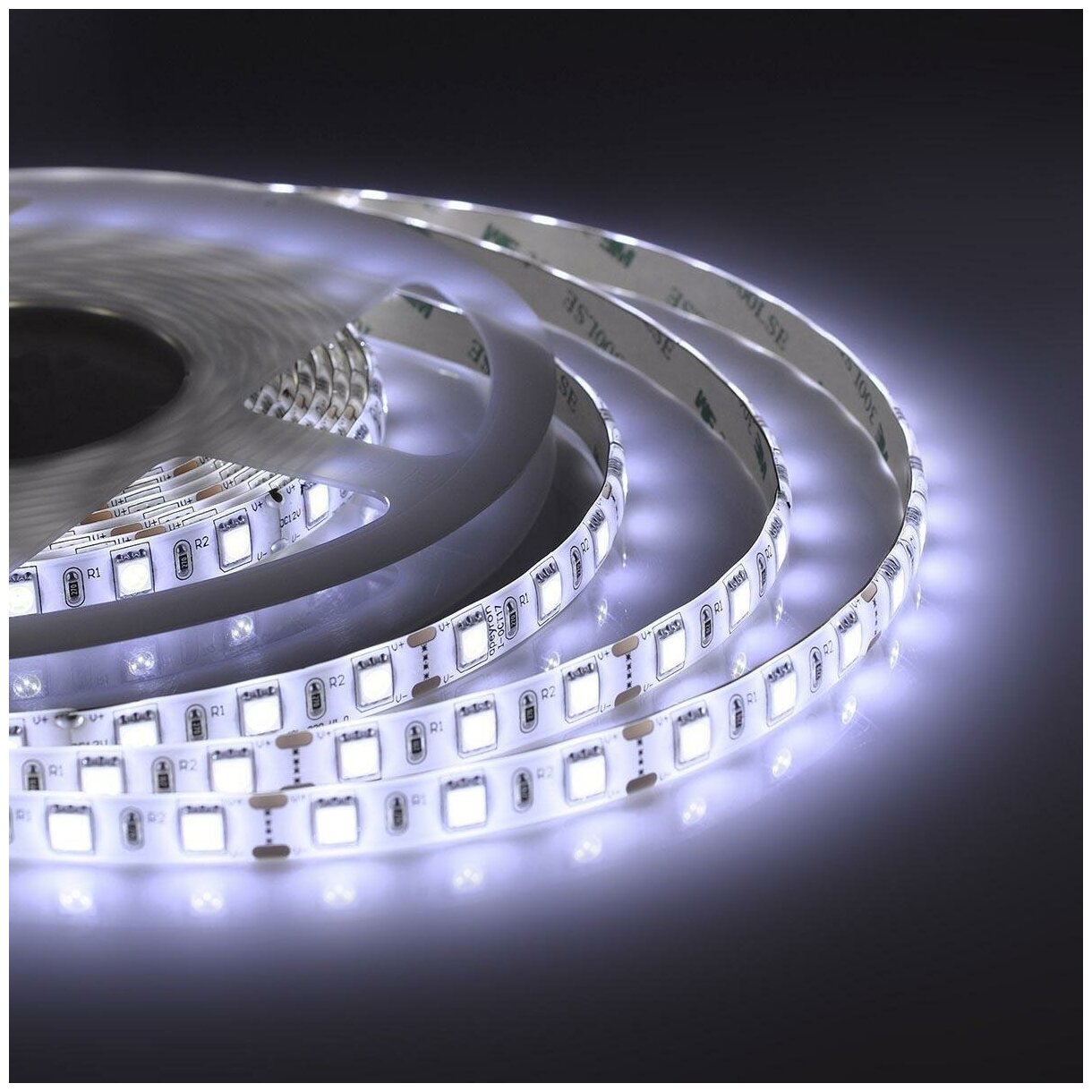 Apeyron (5 м.) Светодиодная влагозащищенная лента Apeyron 144W/m 60LED/m 5050SMD холодный белый 5M 00-10