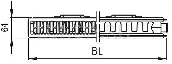 Радиатор стальной панельный KERMI Profil-K FK0 12/400/400 - фотография № 11