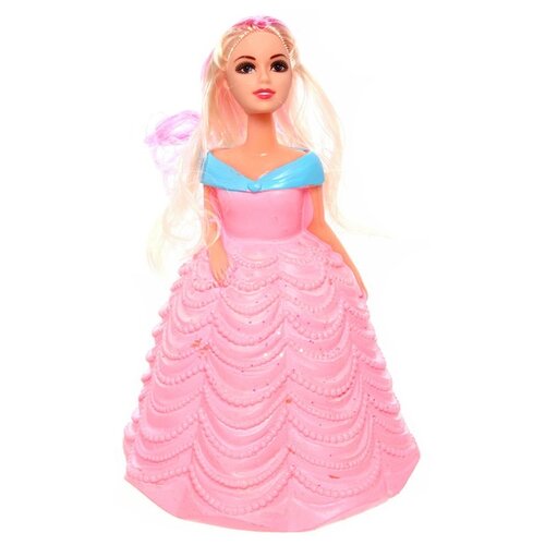Копилка Florento Кукла Кенди, пластик 22х14 см розовый 14 см 22 см