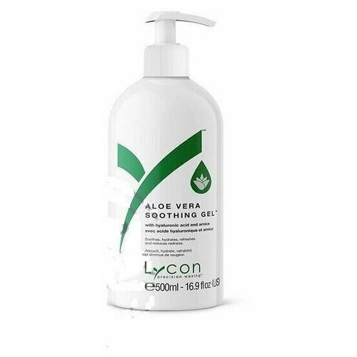 Гель с Алоэ Вера Успокаивающий Lycon, Aloe Vera Soothing gel, 500 мл