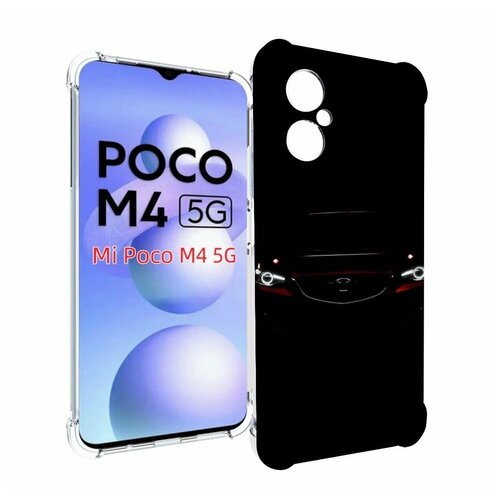 Чехол MyPads mazda мазда 2 мужской для Xiaomi Poco M4 5G задняя-панель-накладка-бампер чехол mypads mazda мазда 3 для xiaomi poco m4 5g задняя панель накладка бампер