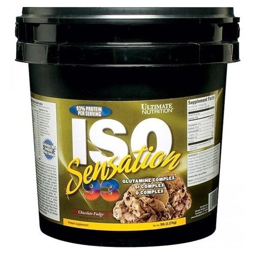 Ultimate Nutrition ISO Sensation 2270 г (банан)