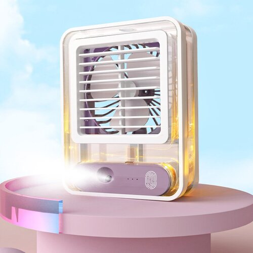 Мини Кондиционер - Вентилятор Conditioning FAN с водяным охлаждением ночной подсветкой и питанием от USB 149000₽