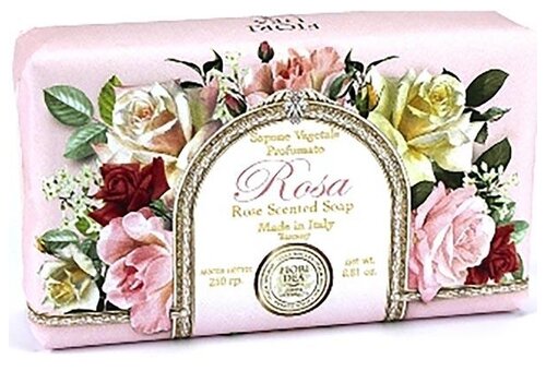 Fiori Dea Мыло кусковое Rose, 250 г