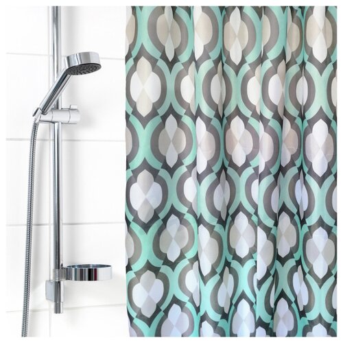 фото 1813-1 штора для ванной комнаты 180х180см полиэстер вилина