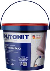 Грунт бетоноконтакт Plitonit 4,5 кг