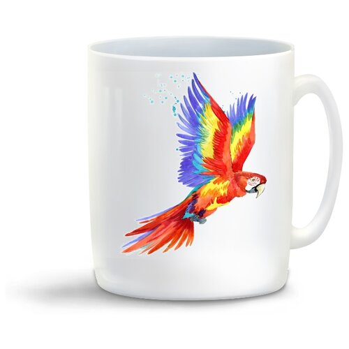 фото Кружка "краски. яркий попугай2" coolpodarok